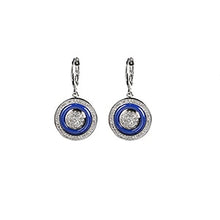 Load image into Gallery viewer, Rose Gold Round Earrings - Jewels of Artemis
