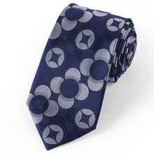 Load image into Gallery viewer, Tailor Smith Suit Silk Necktie Mens Woven Jacquard Tie - Jewels of Artemis