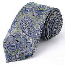 Load image into Gallery viewer, Tailor Smith Suit Silk Necktie Mens Woven Jacquard Tie - Jewels of Artemis