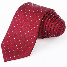 Load image into Gallery viewer, Tailor Smith Suit Silk Necktie Mens Woven Jacquard Tie - Jewels of Artemis