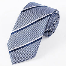 Load image into Gallery viewer, Tailor Smith Suit Silk Necktie Mens Woven Jacquard Tie - Jewels of Artemis