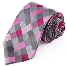 Load image into Gallery viewer, Tailor Smith Suit Silk Necktie Mens Woven Jacquard Tie - Jewels of Artemis