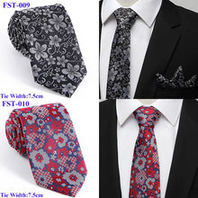 Load image into Gallery viewer, Tailor Smith Suit Silk Necktie Mens Woven Jacquard Tie - Jewels of Artemis