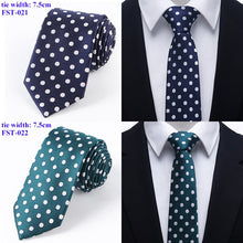 Load image into Gallery viewer, Tailor Smith Suit Silk Necktie Mens Woven Jacquard Tie - Jewels of Artemis