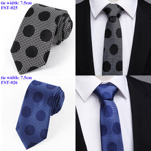 Load image into Gallery viewer, Tailor Smith Suit Silk Necktie Mens Woven Jacquard Tie - Jewels of Artemis