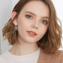 Load image into Gallery viewer, Rose Gold Round Earrings - Jewels of Artemis