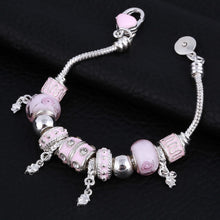Load image into Gallery viewer, 925 Silver Crystal Charm Bracelets - Jewels of Artemis