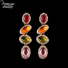 Load image into Gallery viewer, Crystal Za Jewelry Women&#39;s Earrings - Jewels of Artemis