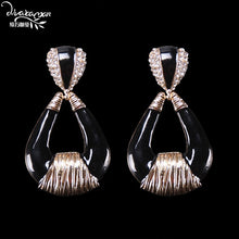 Load image into Gallery viewer, Crystal Za Jewelry Women&#39;s Earrings - Jewels of Artemis