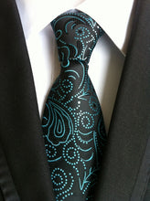 Load image into Gallery viewer, 60 Styles Paisley Stripes Ties for Men Classics Business High Weft Density Flower Pattern Necktie - Jewels of Artemis