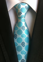 Load image into Gallery viewer, 60 Styles Paisley Stripes Ties for Men Classics Business High Weft Density Flower Pattern Necktie - Jewels of Artemis