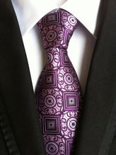 Load image into Gallery viewer, 60 Styles Paisley Stripes Ties for Men Classics Business High Weft Density Flower Pattern Necktie - Jewels of Artemis