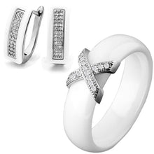 Load image into Gallery viewer, Bling Cubic Zircon Ring And Earring Set - Jewels of Artemis