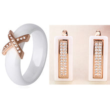 Load image into Gallery viewer, Bling Cubic Zircon Ring And Earring Set - Jewels of Artemis