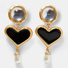 Load image into Gallery viewer, Vintage Simulated Pearl Drop Earrings - Jewels of Artemis