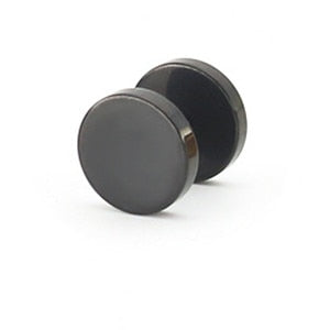 Double Sided Round Bolt Stud Earrings - Jewels of Artemis