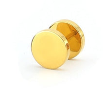 Load image into Gallery viewer, Double Sided Round Bolt Stud Earrings - Jewels of Artemis
