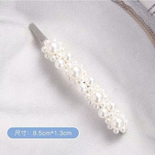 Load image into Gallery viewer, Simulated Pearl Barrettes Beaded Women Hair Clip - Jewels of Artemis