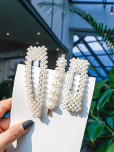 Load image into Gallery viewer, Simulated Pearl Barrettes Beaded Women Hair Clip - Jewels of Artemis