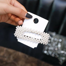 Load image into Gallery viewer, Simulated Pearl Barrettes Beaded Women Hair Clip - Jewels of Artemis