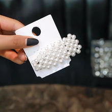 Load image into Gallery viewer, Simulated Pearl Barrettes Beaded Women Hair Clip - Jewels of Artemis