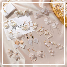 Load image into Gallery viewer, Cute Earrings - Circular Triangle Asymmetric Long Tassel Drop Earrings - Jewels of Artemis