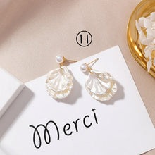 Load image into Gallery viewer, Cute Earrings - Circular Triangle Asymmetric Long Tassel Drop Earrings - Jewels of Artemis