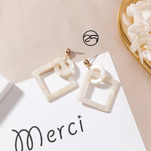 Load image into Gallery viewer, Cute Earrings - Circular Triangle Asymmetric Long Tassel Drop Earrings - Jewels of Artemis