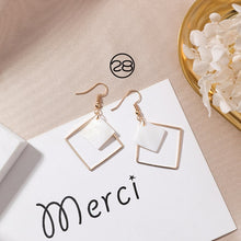 Load image into Gallery viewer, Cute Earrings - Circular Triangle Asymmetric Long Tassel Drop Earrings - Jewels of Artemis