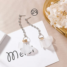 Load image into Gallery viewer, Cute Earrings - Circular Triangle Asymmetric Long Tassel Drop Earrings - Jewels of Artemis