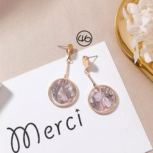 Load image into Gallery viewer, Cute Earrings - Circular Triangle Asymmetric Long Tassel Drop Earrings - Jewels of Artemis