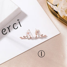 Load image into Gallery viewer, Cute Earrings - Circular Triangle Asymmetric Long Tassel Drop Earrings - Jewels of Artemis