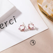 Load image into Gallery viewer, Cute Earrings - Circular Triangle Asymmetric Long Tassel Drop Earrings - Jewels of Artemis