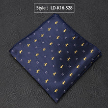Load image into Gallery viewer, Handkerchief Luxury Jacquard Tie - Jewels of Artemis