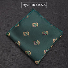 Load image into Gallery viewer, Handkerchief Luxury Jacquard Tie - Jewels of Artemis