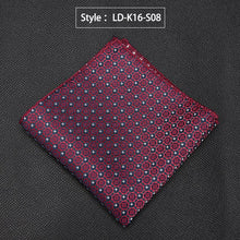 Load image into Gallery viewer, Handkerchief Luxury Jacquard Tie - Jewels of Artemis