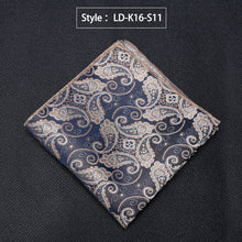 Load image into Gallery viewer, Handkerchief Luxury Jacquard Tie - Jewels of Artemis