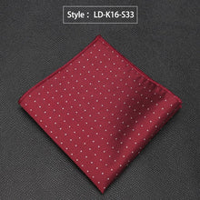 Load image into Gallery viewer, Handkerchief Luxury Jacquard Tie - Jewels of Artemis