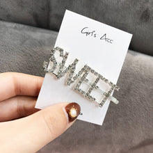 Load image into Gallery viewer, Luxury Crystal Rhinestones Hair Clips Leopard Acrylic Hairpin Hair Accessories - Jewels of Artemis