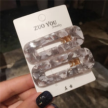 Load image into Gallery viewer, Japan Women Acetic Acid Hair Clips Leopard Print - Jewels of Artemis