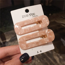 Load image into Gallery viewer, Japan Women Acetic Acid Hair Clips Leopard Print - Jewels of Artemis