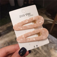 Load image into Gallery viewer, Japan Women Acetic Acid Hair Clips Leopard Print - Jewels of Artemis