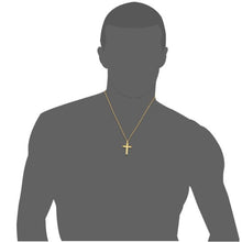 Load image into Gallery viewer, Christian Jesus Single Titanium Cross Necklaces - Jewels of Artemis