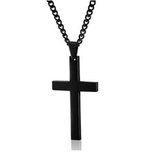 Load image into Gallery viewer, Christian Jesus Single Titanium Cross Necklaces - Jewels of Artemis