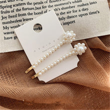 Load image into Gallery viewer, Korea Imitiation Pearl Flower Hairpins - Jewels of Artemis