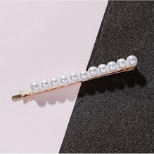 Load image into Gallery viewer, Simulated Pearl Barrettes Beaded Women Hair Clip - Jewels of Artemis