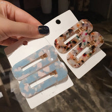 Load image into Gallery viewer, Japan Women Acetic Acid Hair Clips Leopard Print - Jewels of Artemis