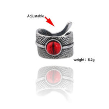 Load image into Gallery viewer, Gothic Punk Ring Men Retro Dragon Rabbit Snake Tiger Wolf Rings Skeleton Devil Evil Eye Pentagram Animal Male Ring Jewelry Anel - Jewels of Artemis