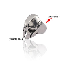 Load image into Gallery viewer, Gothic Punk Ring Men Retro Dragon Rabbit Snake Tiger Wolf Rings Skeleton Devil Evil Eye Pentagram Animal Male Ring Jewelry Anel - Jewels of Artemis