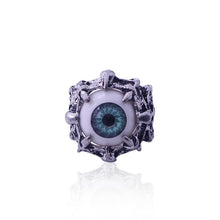 Load image into Gallery viewer, Gothic Punk Ring Men Retro Dragon Rabbit Snake Tiger Wolf Rings Skeleton Devil Evil Eye Pentagram Animal Male Ring Jewelry Anel - Jewels of Artemis
